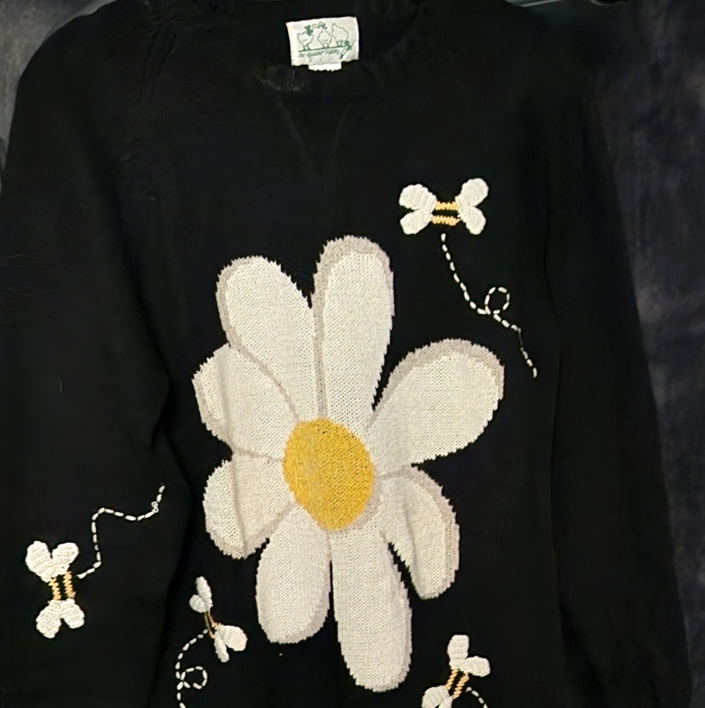 The Quacker Factory Bee sweater